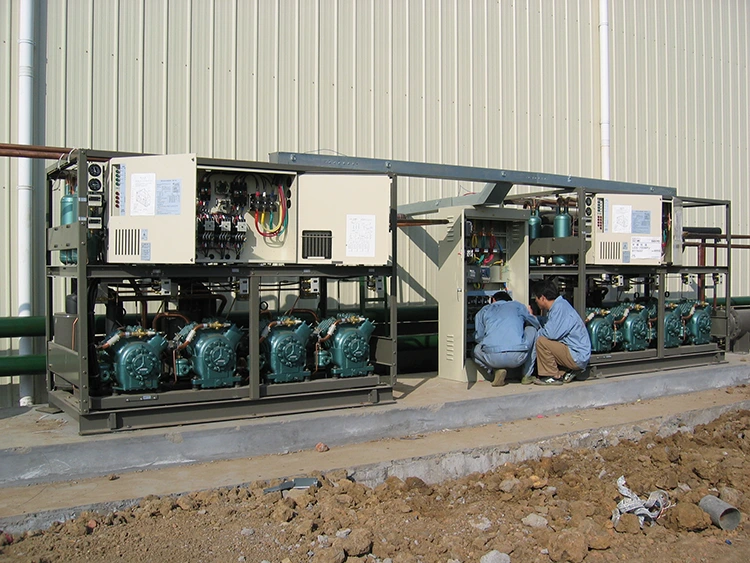 Semi-Hermetic Single-Stage Reciprocating Refrigeration Compressor Unit